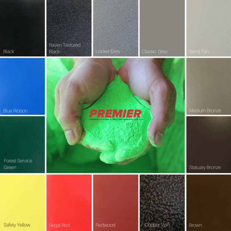 Premier Powder Coating Color Samples 